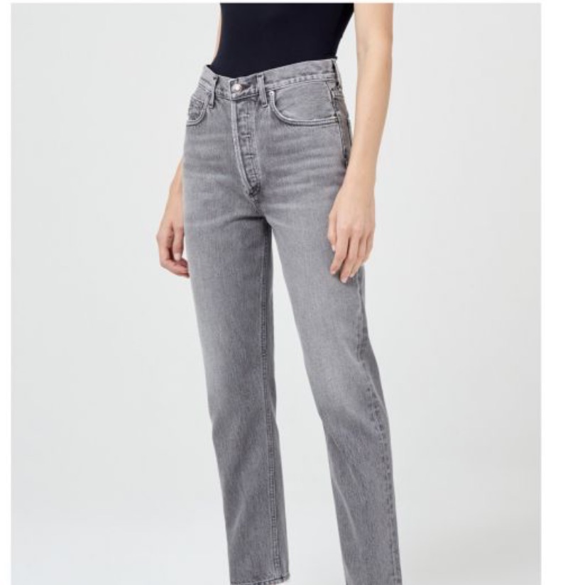 Agolde Gray Jeans Straigjt Leg